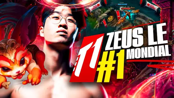 T1 ZEUS : LE #1 MONDIAL JOUE LE PIRE SKILL MATCH UP DE GNAR EN PRO !