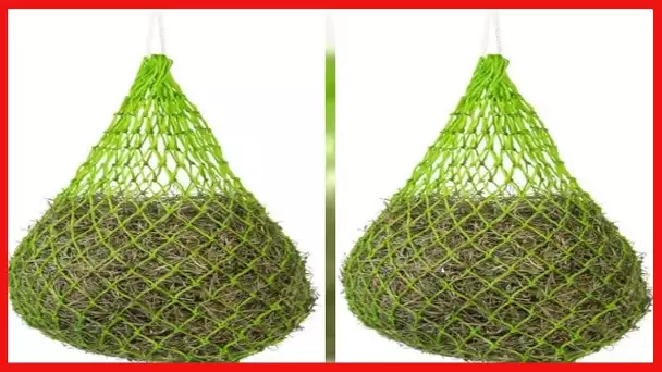 Weaver Leather Slow Feed Hay Net, Lime Green, 36-Inch