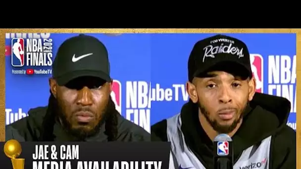 Jae Crowder & Cameron Payne #NBAFinals Media Availability | July 13th, 2021