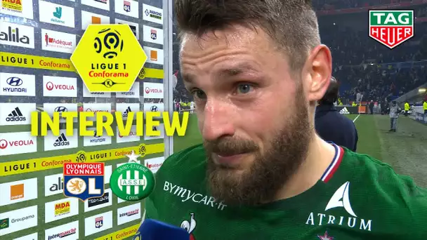 Interview de fin de match :Olympique Lyonnais - AS Saint-Etienne ( 2-0 )  / 2019-20
