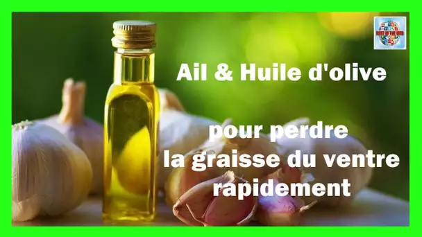 Comment perdre la graisse du ventre en utilisant l&#039;ail et l&#039;huile d&#039;olive