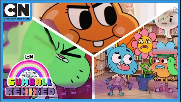 Le monde incroyable de Gumball | compilation déjantée 🎵 | Gumball Remixed #4