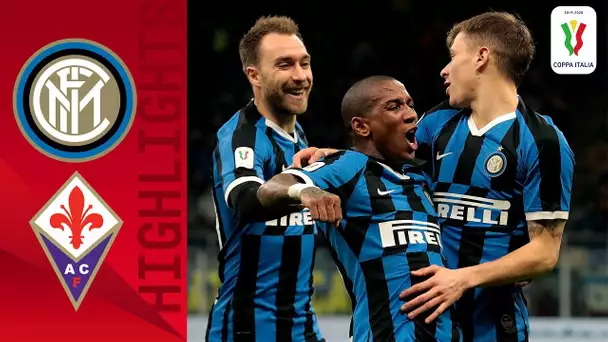 Inter 2-1 Fiorentina | Eriksen Makes Inter Debut in Inter Win! | Quarter-final | Coppa Italia