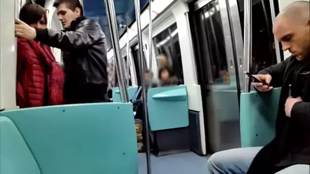 Détresse dans le métro : réagiriez vous ?