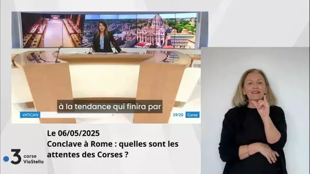 06.05.2025 Conclave à Rome : quelles sont les attentes des Corses ?
