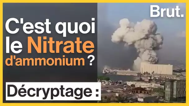 Le nitrate d'ammonium, responsable de nombreuses catastrophes industrielles