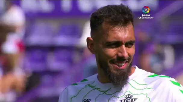 Calentamiento R. Valladolid CF vs Real Betis