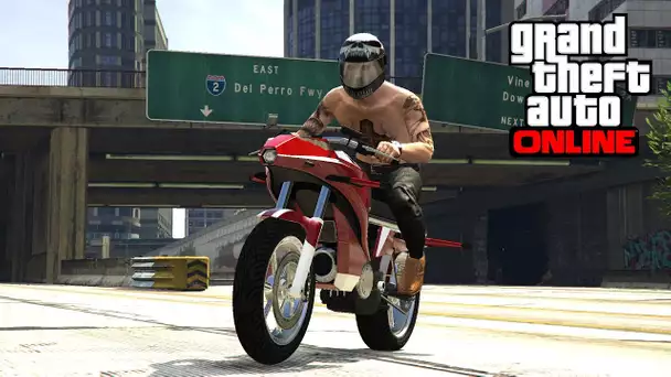 GTA 5 - LE CHAOS ONLINE ! J&#039;ACHETE ENFIN LA MOTO VOLANTE