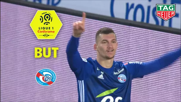 But Ludovic AJORQUE (69&#039;) / RC Strasbourg Alsace - Olympique Lyonnais (2-2)  (RCSA-OL)/ 2018-19