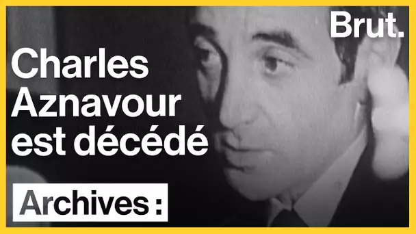 Charles Aznavour est décédé à l&#039;âge de 94 ans