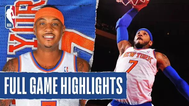 FULL GAME HIGHLIGHTS: Melo Goes For CAREER-HIGH 62 PTS With 13 REB!