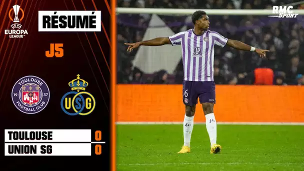 Résumé : Toulouse FC 0-0 Union SG - Ligue Europa (5ème journée)