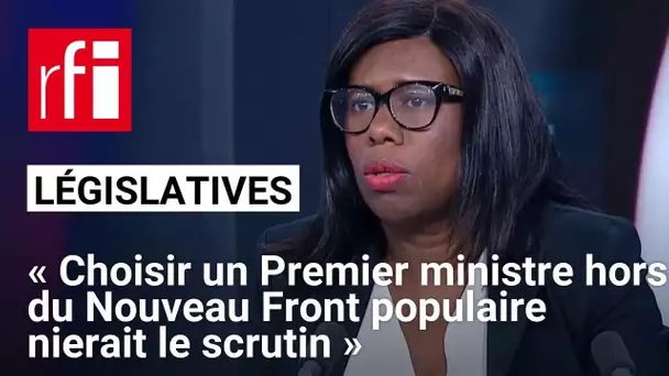 Législatives: «Choisir un Premier ministre hors du Nouveau Front populaire nierait le scrutin»