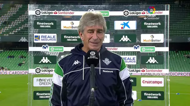 Calentamiento Real Betis vs Atlético de Madrid