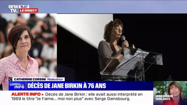 "On est toutes les filles de Jane Birkin": l'hommage de Catherine Corsini