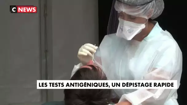 Les tests antigéniques, un dépistage rapide