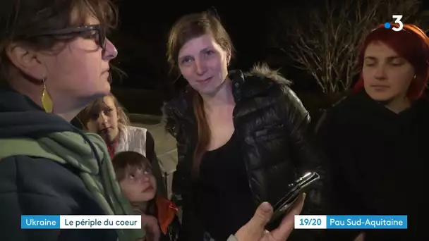 Un restaurateur béarnais de retour en France avec 19 réfugiés ukrainiens.