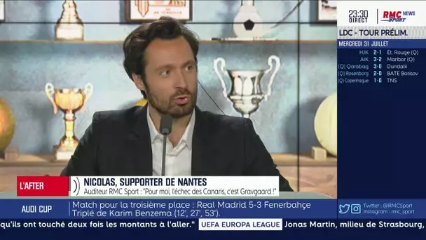 Nicolas, supporter du FC Nantes : "Pour moi, l’échec des Canaris, c'est Gravgaard"