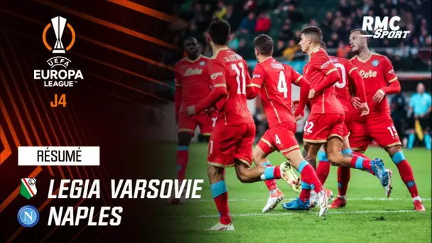 Résumé : Legia Varsovie 1-4 Naples - Ligue Europa (J4)