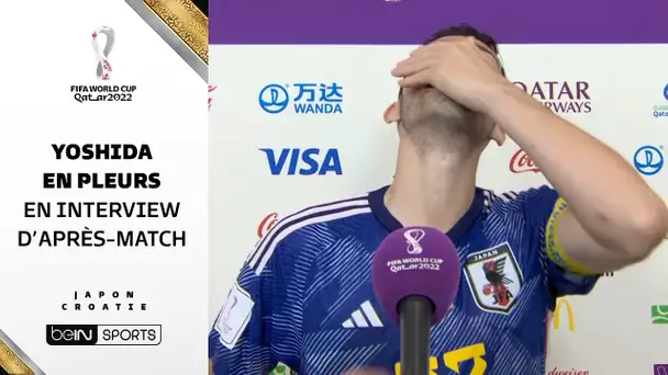 Japon - Croatie / Yoshida en pleurs en interview d'après-match