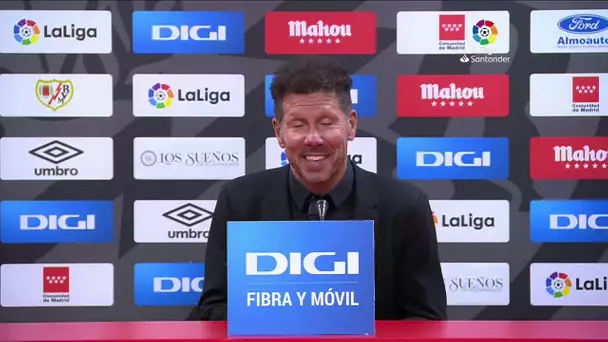 Rueda de prensa Rayo Vallecano vs Atlético de Madrid