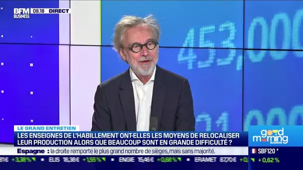 Yves Dubief (Cofreet) : Dim a choisi de relocaliser sa production de collants en France