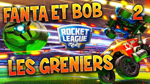 MATCH TOTAL FACE AUX GRENIERS !!! - DUEL sur Rocket League (2/3)