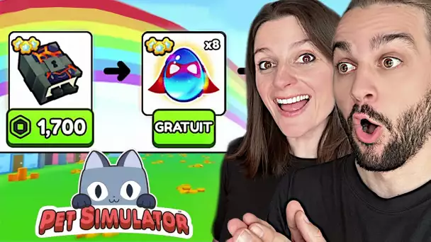 ON ACHETE LA MEILLEURE OFFRE SUR PET SIMULATOR 99 ! ( ON PACK UN HUGE ! )