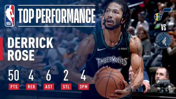 Derrick Rose Records A New CAREER HIGH 50 Points In Emotional Victory | October 31, 2018