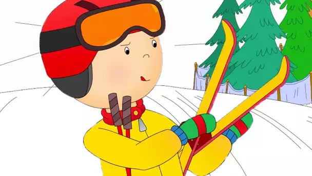 Caillou fait du Ski | Caillou en Français