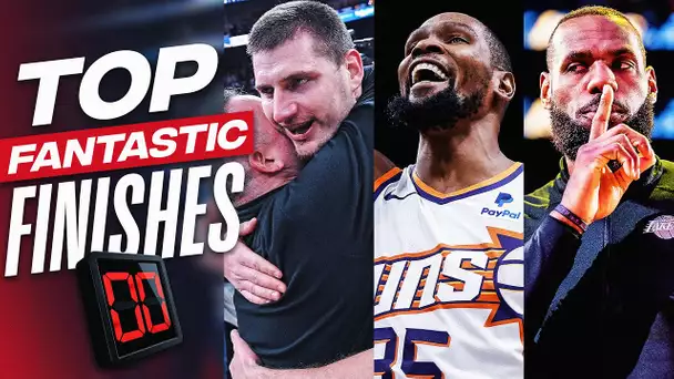 The NBA’s WILDEST ENDINGS of January | 2023-24
