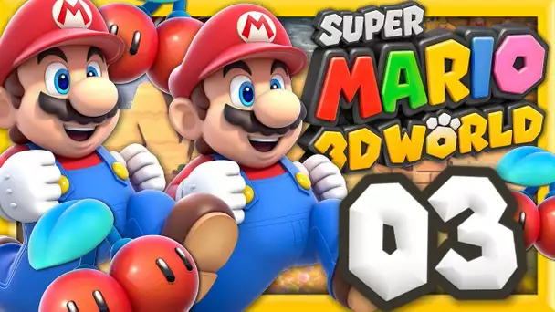 DOUBLE MARIO ! | SUPER MARIO 3D WORLD EPISODE 3 CO-OP NINTENDO