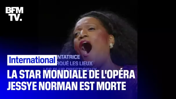 La star mondiale de l'opéra Jessye Norman est morte