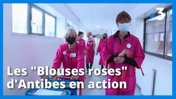 Les "Blouses roses" d'Antibes, des actions bénéfiques pour les malades