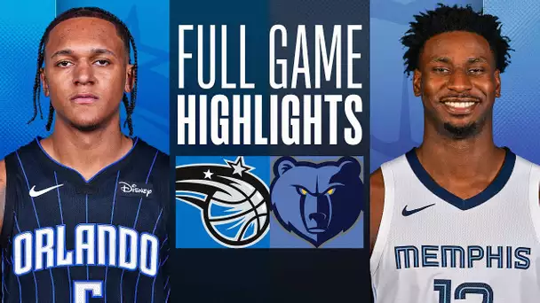 MAGIC at GRIZZLIES | FULL GAME HIGHLIGHTS | January 26, 2024