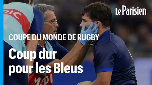 Blessure d'Antoine Dupont : fracture de la mâchoire confirmée pour le capitaine des Bleus