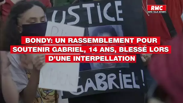 Bondy: un rassemblement pour soutenir Gabriel, 14 ans, blessé lors d'une interpellation