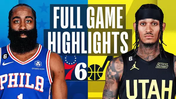 76ERS at JAZZ | FULL GAME HIGHLIGHTS | January 14, 2023