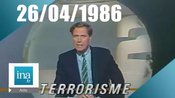 20h Antenne 2 du 26 avril 1986 - Attentat à Lyon - Archive INA