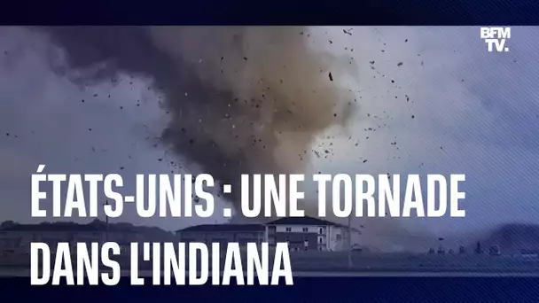 États-Unis: une tornade a touché l'Indiana ce dimanche, au moins 75 maisons endommagées