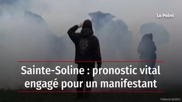 Sainte-Soline : pronostic vital engagé pour un manifestant