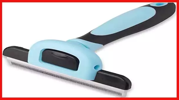 Pets First Professional Pet Brush - Grooming & Deshedding Tool for Cats & Dogs - Reduces Shedding