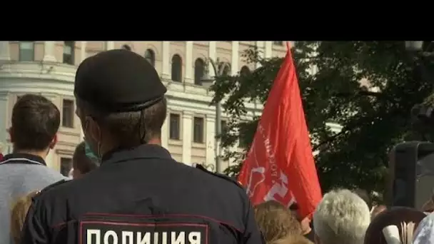 A Moscou, plusieurs arrestations lors d'une manifestation organisée par le parti communiste