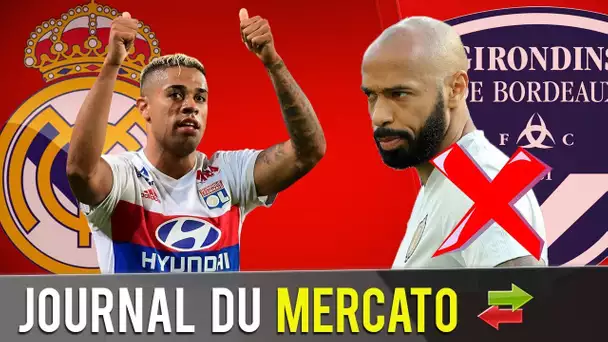 Le REAL veut récupérer MARIANO DIAZ, HENRY n'ira pas à BORDEAUX, NEYMAR reste