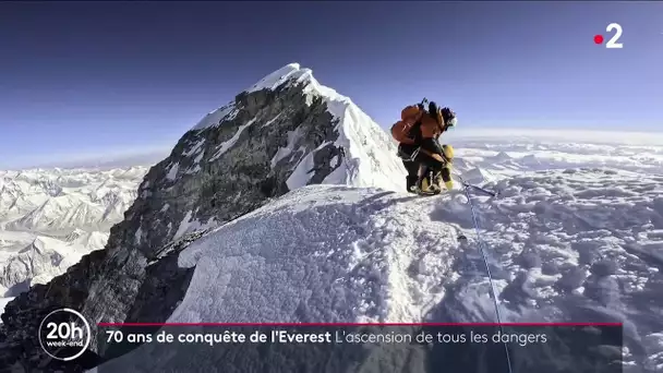 70 ans de conquête de l'Everest : L'ascension de tous les dangers