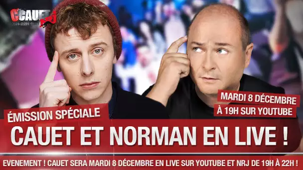 - C&#039;Cauet sur NRJ- LIVE 8 DECEMBRE avec NORMAN et SEAN PAUL #NormanEtSeanPaulChezCauetSurNRJ