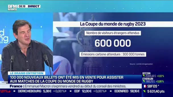 Florian Grill (FFR) : Que va apporter la Coupe du monde aux clubs et au rugby français ?