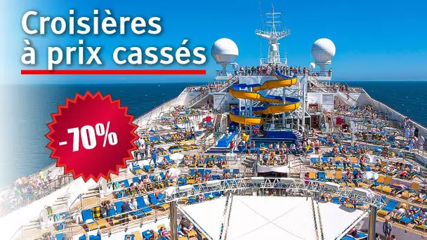 Vacances : la grande braderie des croisières