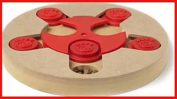 PetRageous 13006 Thinkrageous Interactive Advanced Level Puzzle Piece Dog Toy or Cat Toy Measures 9.