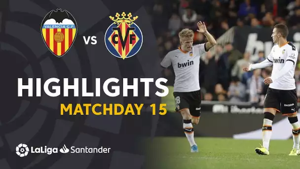 Highlights Valencia CF vs Villarreal CF (2-1)